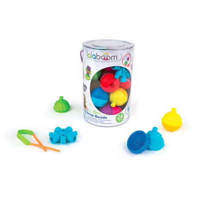 Lalaboom Educatieve kralen en accessoires (24 stuks)