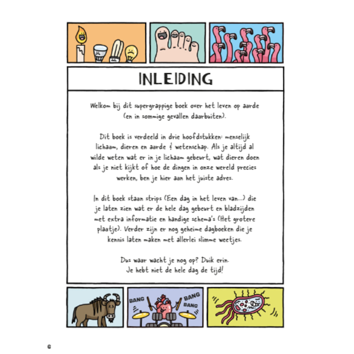 Deltas Een dag in het leven van...het knotsgekke weetjesboek over het leven op aarde