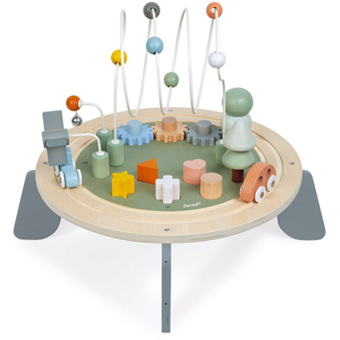 Janod Houten speelgoed - activiteitentafel/speeltafel - Sweet Cocoon