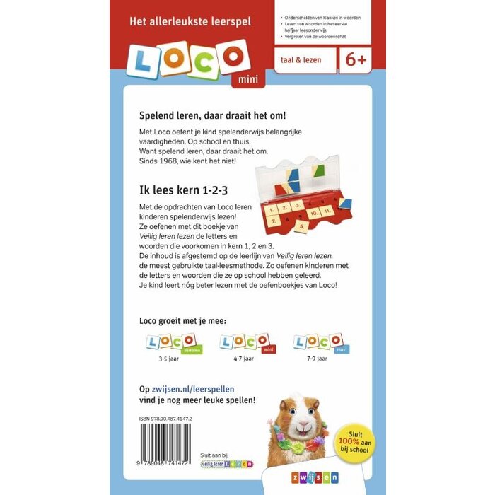 Loco Veilig leren lezen - ik lees kern 1,2,3 (mini)
