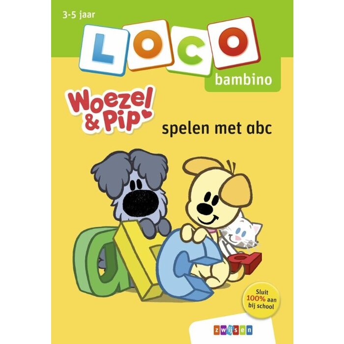 Loco Woezel & Pip - spelen met ABC (bambino)