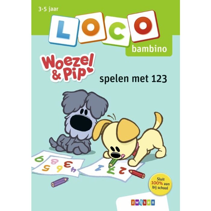 Loco Woezel & Pip -spelen met 123 (bambino)