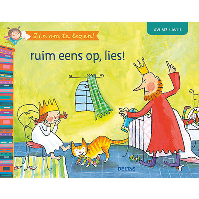 Deltas Leesboek, Zin om te lezen! - Ruim eens op, Lies! ( AVI M3/AVI 1 )