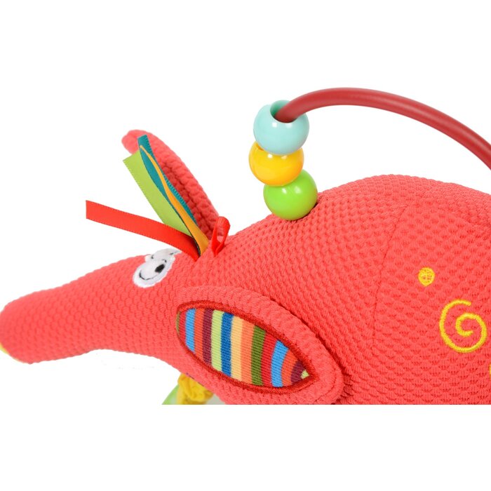 Dolce Toys baby aardvarken Archie- activiteitenknuffel
