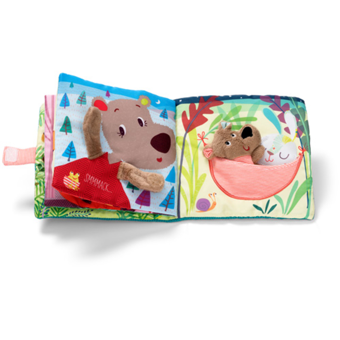 Lilliputiens Stoffen boek - knuffels van Cesar