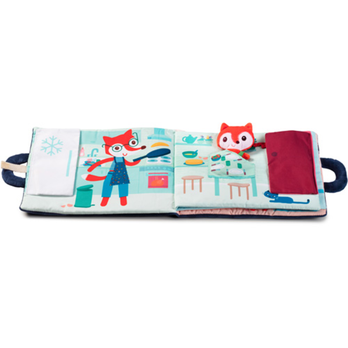 Lilliputiens Stoffen doeboek - slaap zacht klein vosje