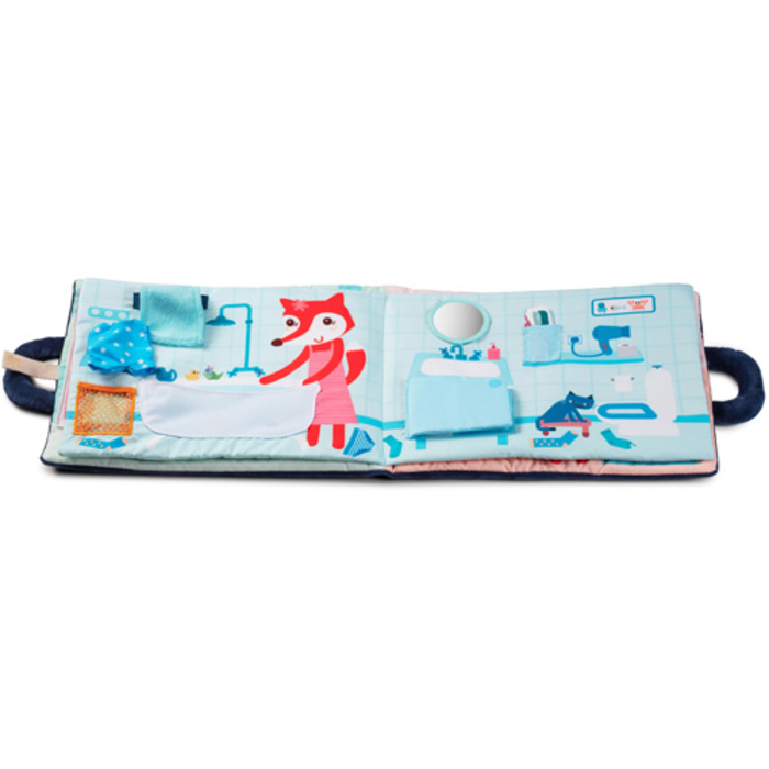 Lilliputiens Stoffen doeboek - slaap zacht klein vosje