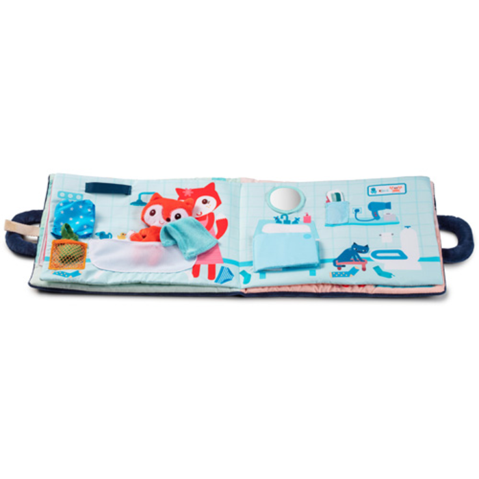 Lilliputiens Stoffen doeboek - slaap zacht klein vosje