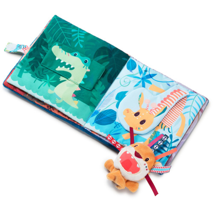 Lilliputiens Stoffen boek - Jack brult