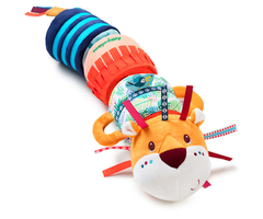 Lilliputiens Stoffen activiteitenrol met geluid - Jack