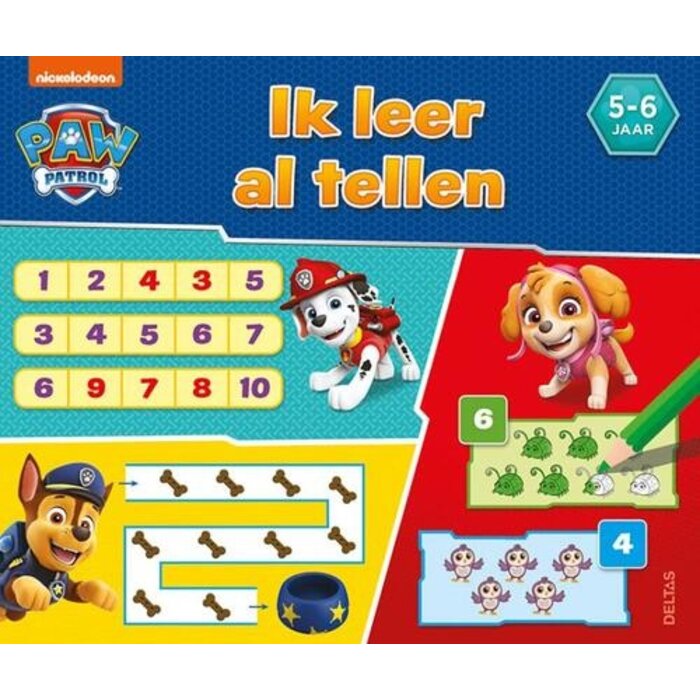 Deltas - Paw Patrol Paw Patrol - ik leer al tellen (5-6j.)