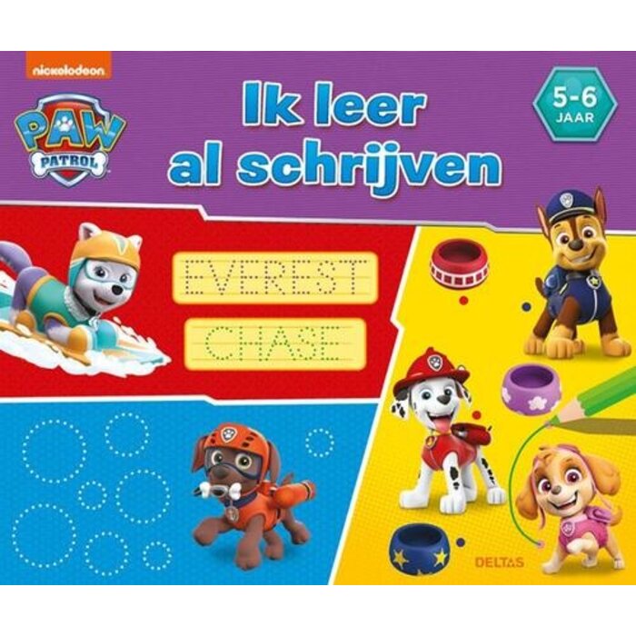 Deltas - Paw Patrol Paw Patrol - ik leer al schrijven (5-6 j)