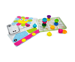 Lalaboom Activiteitenbord met educatieve kralen ( 20 stuks)