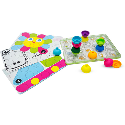 Lalaboom Activiteitenbord met educatieve kralen ( 20 stuks)