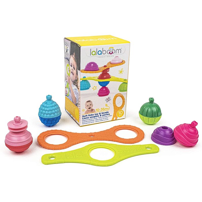Lalaboom Verbindingen en educatieve kralen (10 stuks)