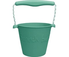 Scrunch Zand en waterspeelgoed - Emmer opvouwbaar - mintgroen