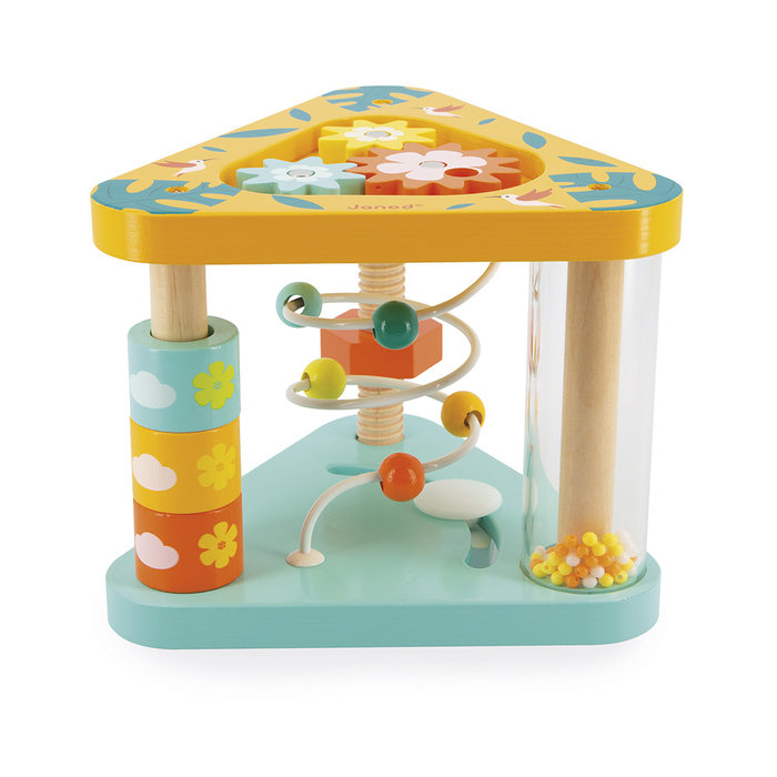 Janod Houten speelgoed - tropic - multi-activiteitendriehoek