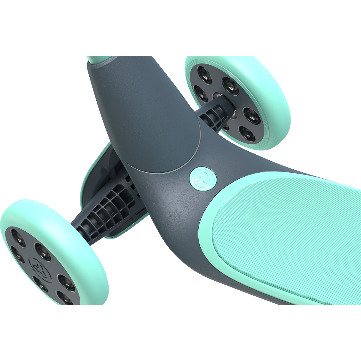 Yvolution Y glider Nua Kinderstep (Scooter) - Groen