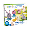 Lalaboom Educatieve kralen - boerderij cadeaudoos (25 stuks)