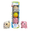 Lalaboom set boerderijdieren - schaap en varken (6stuks)