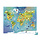 Puzzelkoffer - de Wereld (100 stukjes)