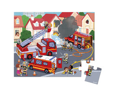 Janod Puzzel - de Brandweer (24 stukjes)