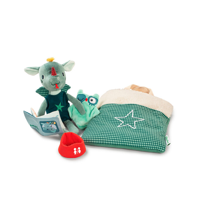 Lilliputiens Stoffen speelgoed - Joe bedtijd - avondritueel