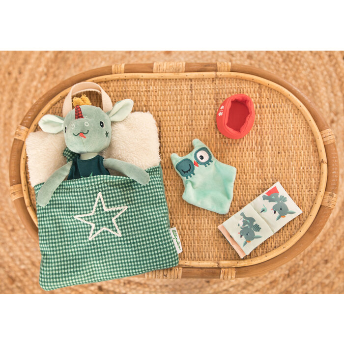 Lilliputiens Stoffen speelgoed - Joe bedtijd - avondritueel