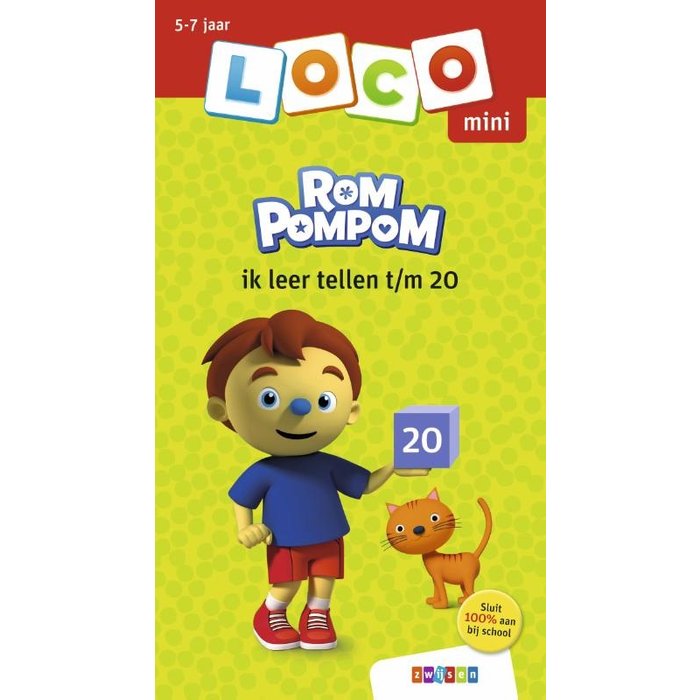 Loco Rompompom - ik leer tellen t/m  20 (mini)