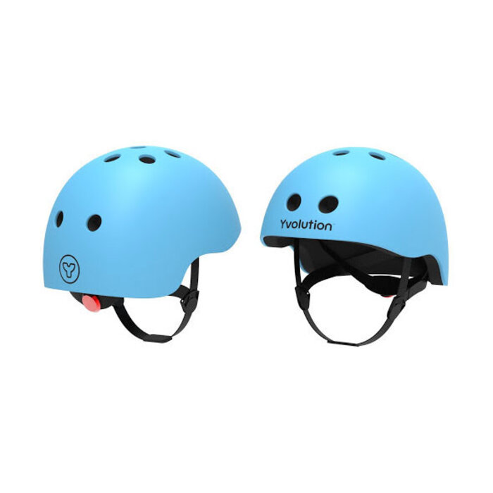 Yvolution Verstelbare Kinderhelm - Blauw