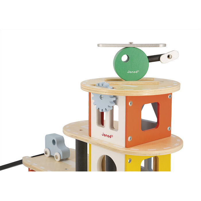 Janod Houten speelgoed - Garage