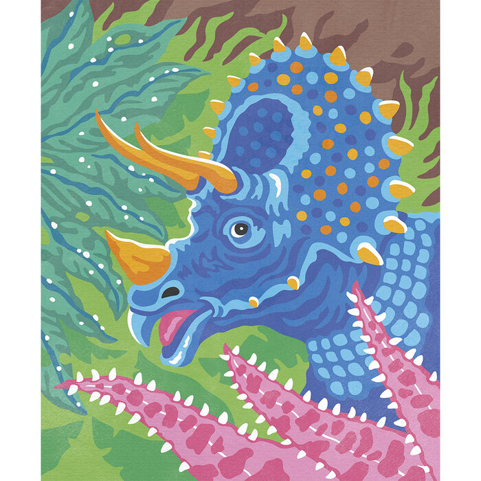 Janod Verven op nummer - dinosaurussen