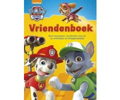 Deltas - Paw Patrol Vriendenboek - paw patrol
