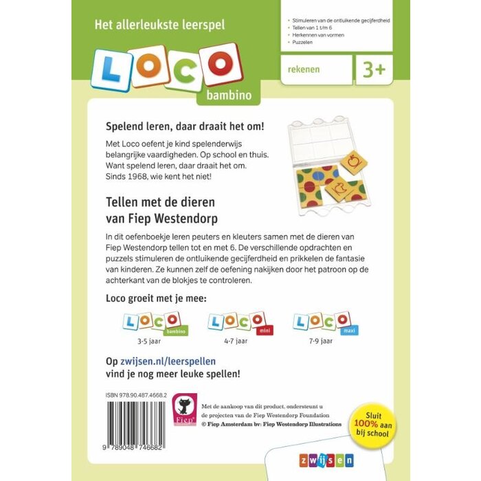 Loco Fiep Westendorp - tellen met dieren (bambino)