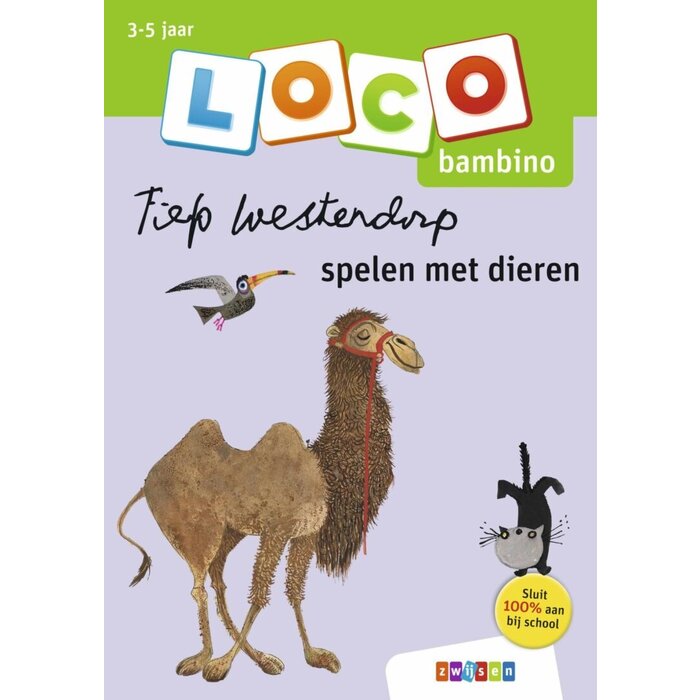 Loco Fiep Westendorp  pakket - basisdoos en 2 boekjes - spelen en tellen met dieren (bambino)