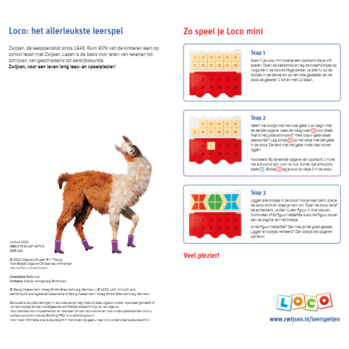 Loco Veilig leren lezen - begrijpend lezen kern 7-8-9 (mini)