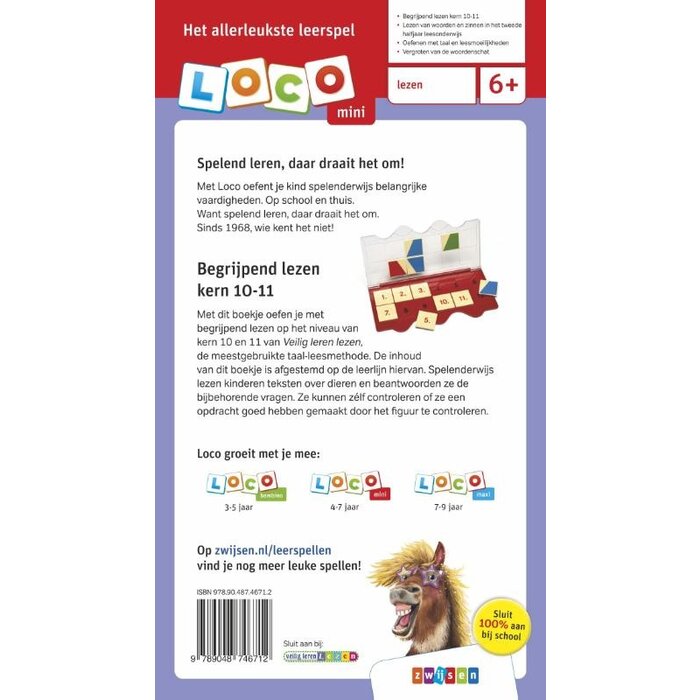 Loco Veilig leren lezen - begrijpend lezen kern 10-11 (mini)