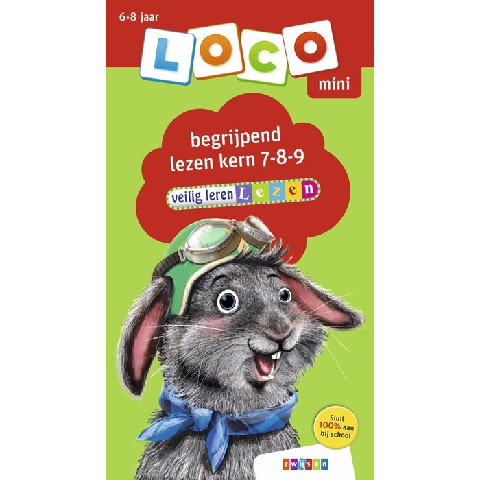 Loco Veilig Leren Lezen pakket - basisdoos en 2 boekjes - begrijpend lezen kern 7-11 (mini)