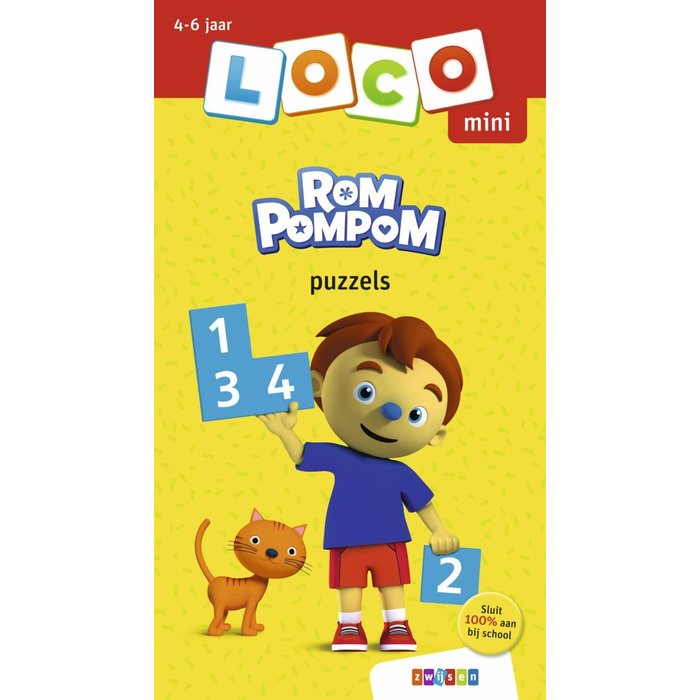 Loco Rompompom pakket - basisdoos en 2 boekjes - logisch denken (mini)
