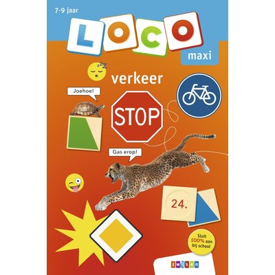 buik vonnis Hoge blootstelling Loco, verkeer (maxi), leer alles over het verkeer, 7+, op voorraad -  Educatief Speelgoed