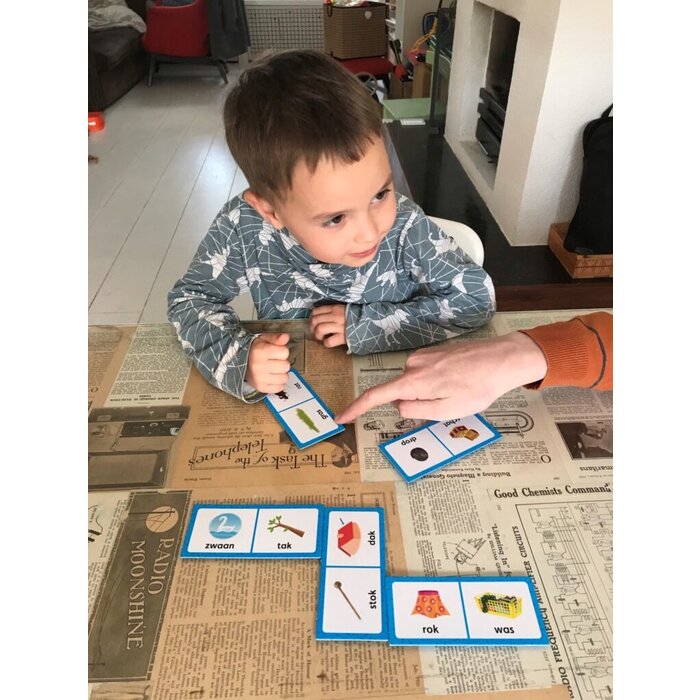 Rompompom Rijmdomino