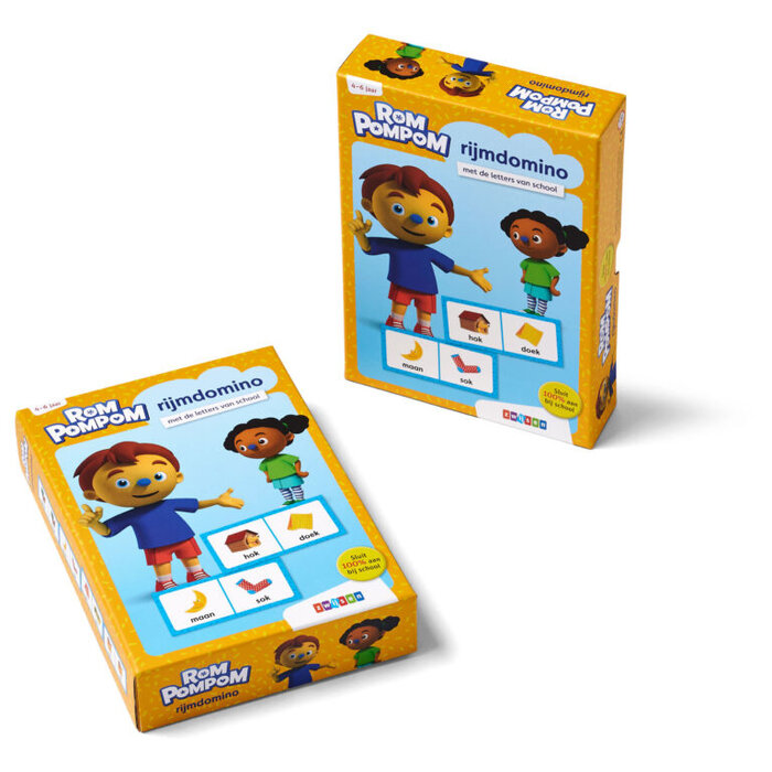Rompompom Rijmdomino
