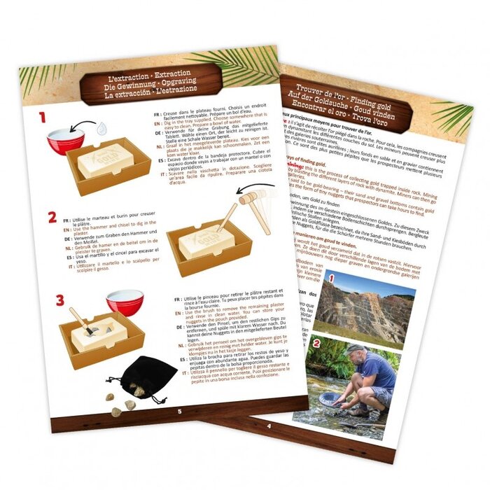 Buki Knutselpakket - Goudzoeken