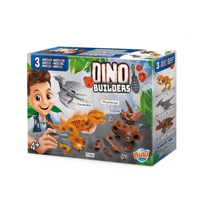 Buki Knutselpakket - zelf Dino's bouwen