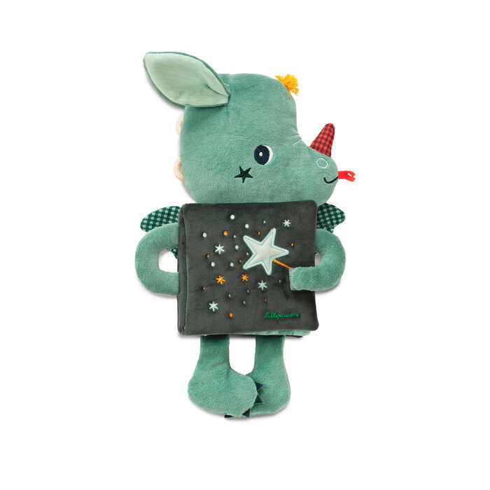 Lilliputiens Stoffen activiteiten knuffelboek - Joe
