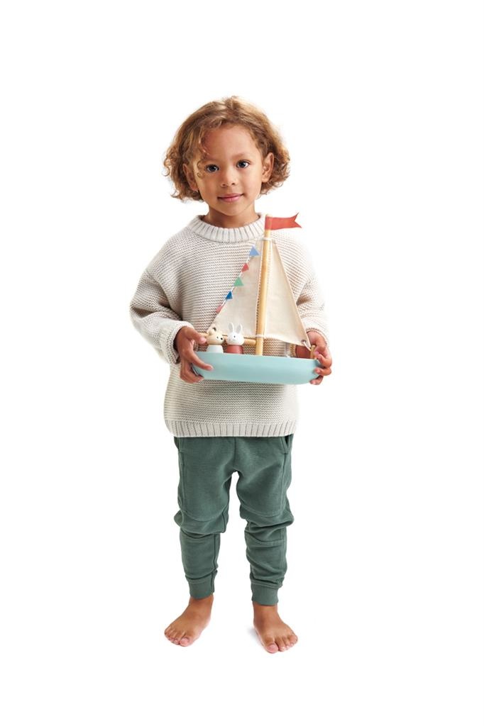 Tender Leaf Houten speelgoed - zeilboot Sailaway