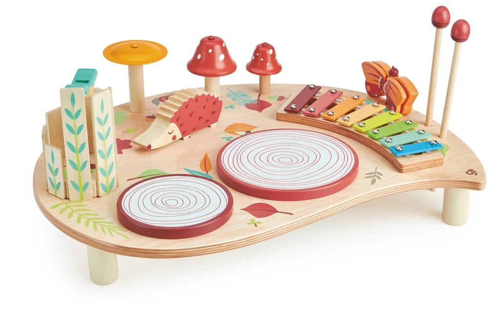 Tender Leaf Toys, Houten speelgoed - muziektafel op voorraad Educatief