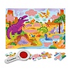 Ludattica Puzzel met geheimen - dino's (24 stukjes)