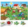 Ludattica Puzzel met geheimen - boerderij (24 stukjes)