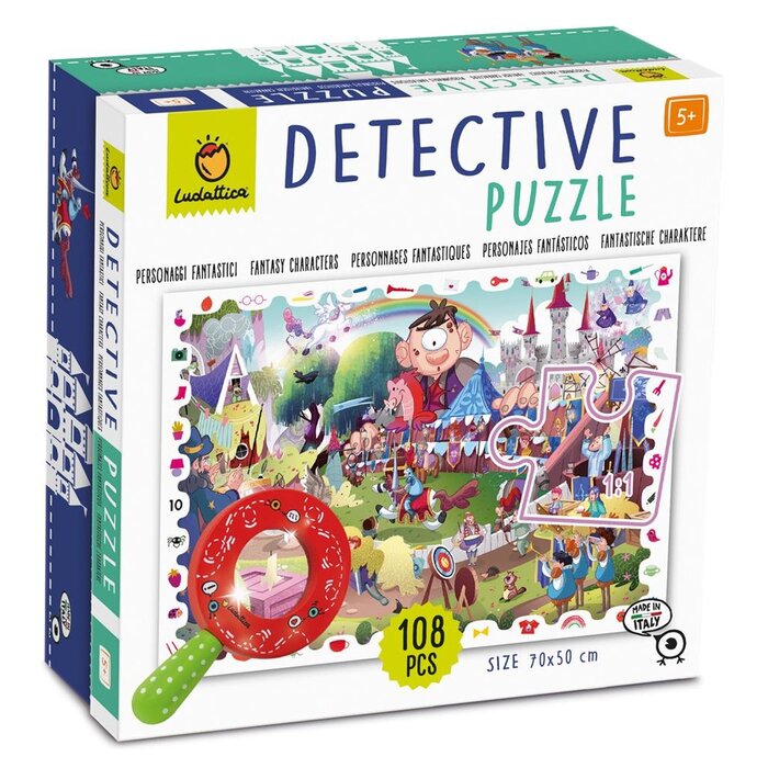 Ludattica Detective puzzel - fantasie (108 stukjes)